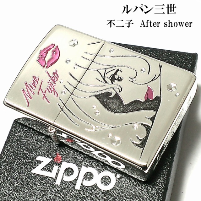 品質満点 ZIPPO 『シャワー後の下着を持つ女性と犬』1996年11月製造