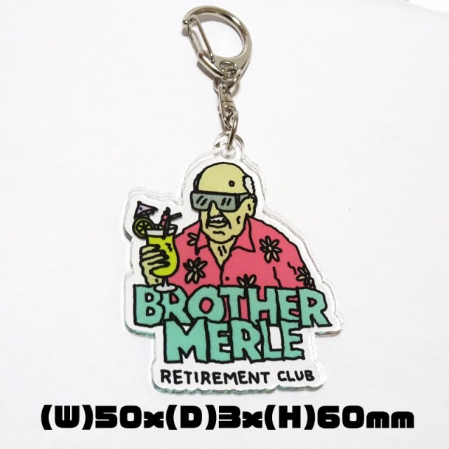 キーホルダー 可愛い アクリル ブラザーマール ユニーク BROTHER MERLE