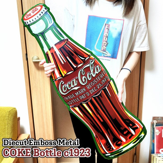 ブリキ看板 コカコーラ ボトル ダイカットメタルサイン COKE Bottle c1923 瓶 ロゴ ビンテージ アメリカン 雑貨 アンティーク  壁掛けの通販はau PAY マーケット - ZIPPO ライター タバコケース 喫煙具のハヤミ au PAY マーケット店 | au PAY  マーケット－通販サイト