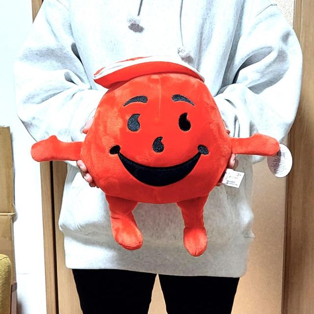 ぬいぐるみ クールエイドマン 10インチ レッド アメリカン 雑貨 KOOL