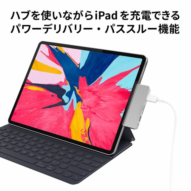 特価大特価 HyperDrive iPad Pro専用 6in1 USB-C Hub 最新iPad Pro対応 拡張 6ポート 4K高画質 持ち運びに便利 PD機能 HDMI変換アダプター USB 3.1ポの通販はau PAY マーケット - DRESCCO|商品ロットナンバー:496933991 爆買い100%新品