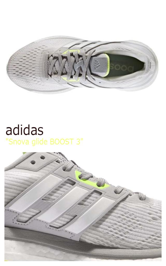 目玉商品 アディダス スニーカー Adidas レディース エスノバ グライド ブースト3 グレー ホワイト Ba9937 シューズ 肌触りがいい Www Bnooon Com