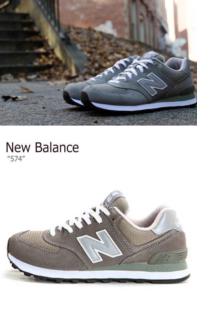 574 スニーカー New M574gs Gray シューズ Balance メンズ 574 グレー