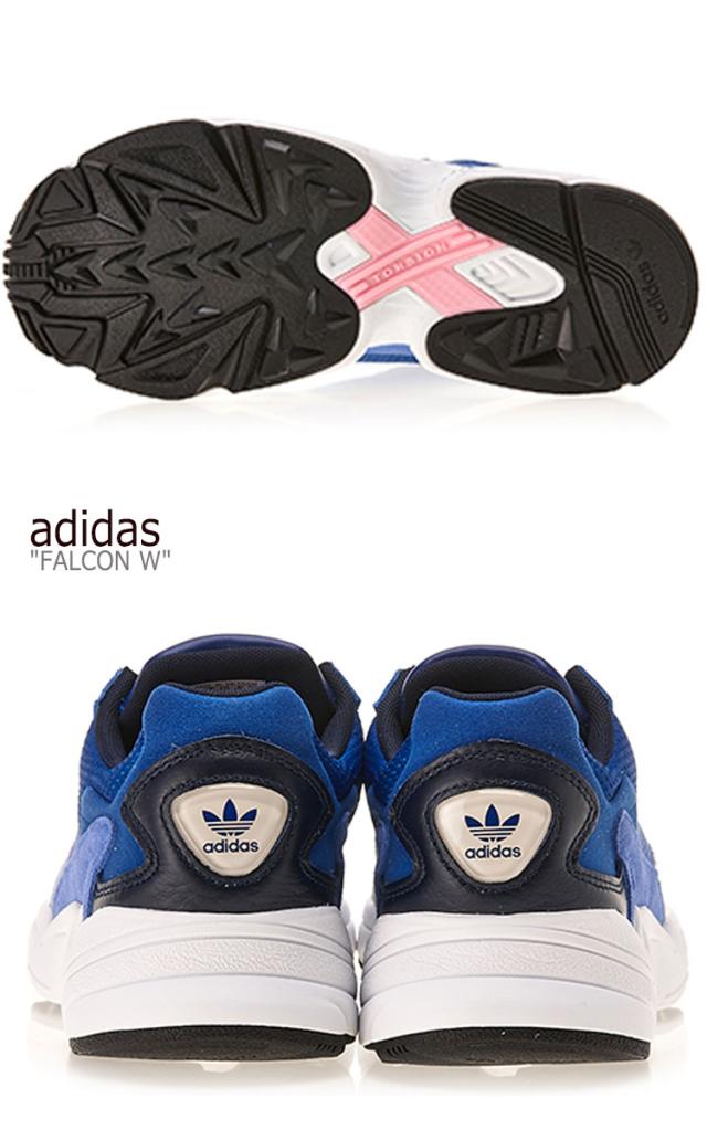 アディダス スニーカー Adidas レディース Falcon W ファルコン W Blue ブルー Ee5104 シューズ