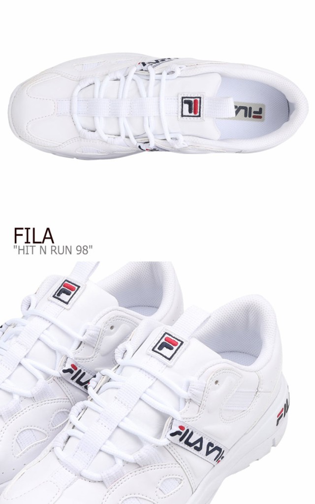 させて フィラ ダッドシューズ WHITE ホワイト FS1HTB1061X シューズの通販はau PAY マーケット - DRESCCO|商品ロットナンバー:496937207 スニーカー FILA メンズ レディース HIT N RUN ヒットアンドラン ブランド