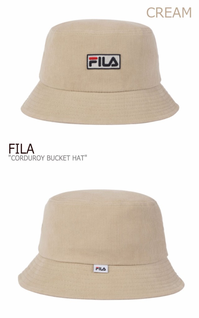 新品新作登場 フィラ バケットハット FILA CORDUROY BUCKET HAT コーデュロイ バケット ハット CREAM BLACK INK NAVY インクネイビー FS3CPC6363X ACCの通販はau PAY マーケット - nuna|商品ロットナンバー:467516830 大人気お得