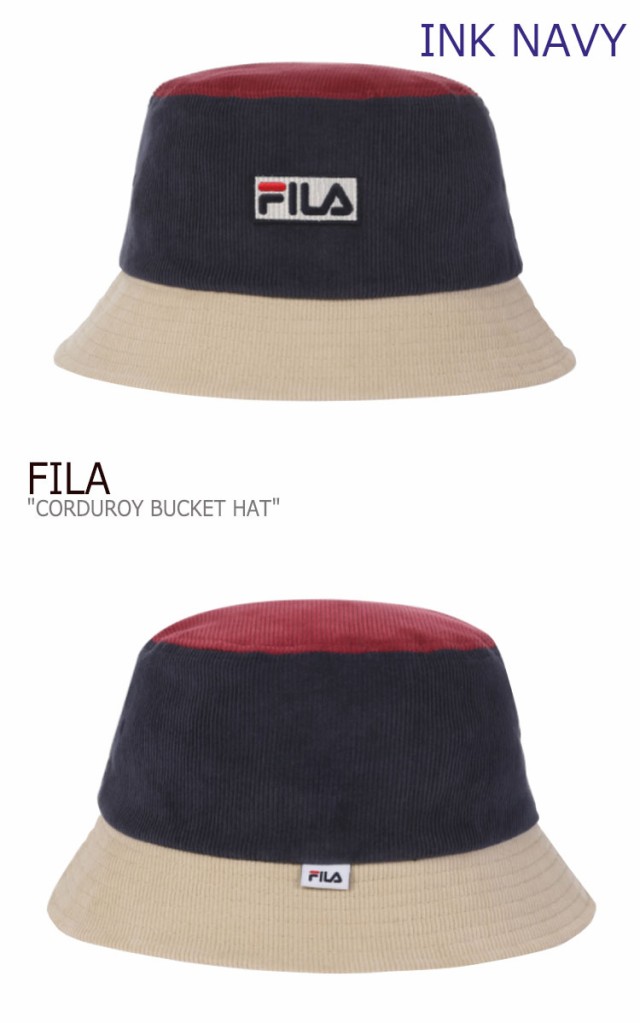 新品新作登場 フィラ バケットハット FILA CORDUROY BUCKET HAT コーデュロイ バケット ハット CREAM BLACK INK NAVY インクネイビー FS3CPC6363X ACCの通販はau PAY マーケット - nuna|商品ロットナンバー:467516830 大人気お得