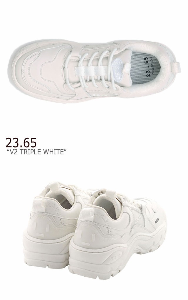 得価人気SALE イーシプサムチョンユクオ ホワイト WHITE ホワイト 654324 シューズの通販はau PAY マーケット - DRESCCO|商品ロットナンバー:496884887 V2 スニーカー 23.65 V2 TRIPLE WHITE V2 トリプル 品質保証定番