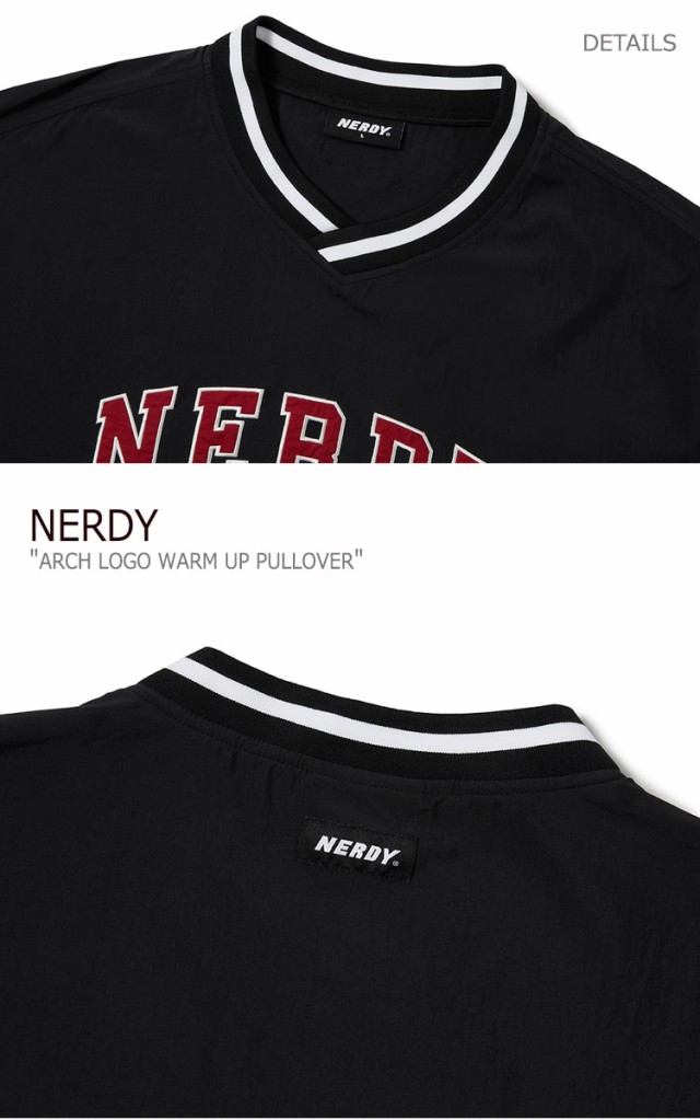 爆買いお得 ノルディ ロンT NERDY メンズ レディース ARCH LOGO WARM UP PULLOVER アーチ ロゴ ウォームアップ プルオーバー BLACK ブラック BEIGE の通販はau PAY マーケット - DRESCCO|商品ロットナンバー:496870886 高評価お得