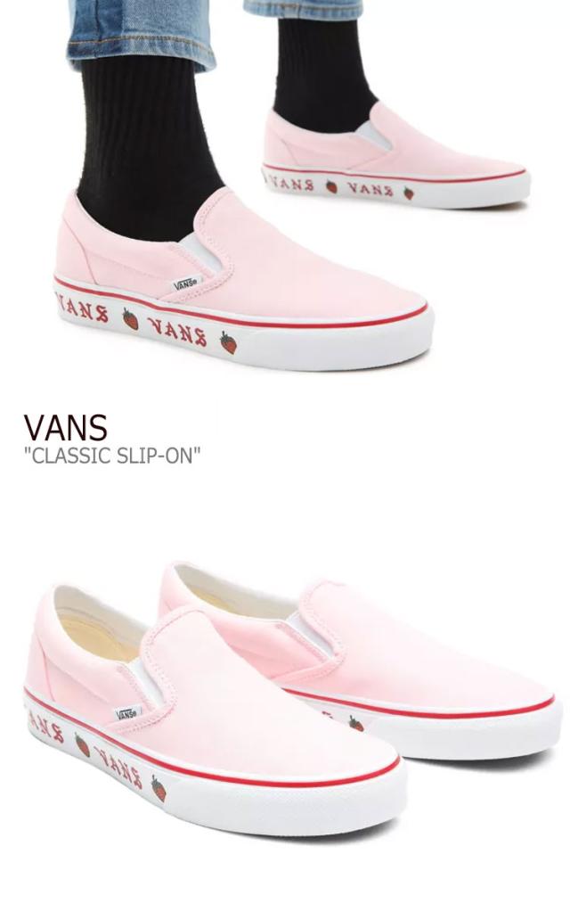 Saleセール バンズ スリッポン スニーカー Vans レディース Classic Slip On クラシックスリッポン Pink ピンク Vn0a33tb44l シューズ 絶賛 Farmerscentre Com Ng