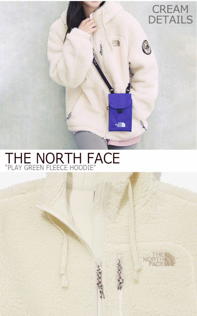 即納/国内配送 ノースフェイス THE NORTH FACE PLAY GREEN FLEECE