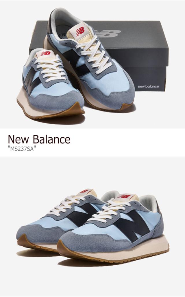 激安アウトレット通販 New スニーカー Ms237sa Sa レディース Ms ニューバランス Balance Sa メンズ その他スニーカー 237 ブルー シューズ Blue Ms237sa 廃番特価