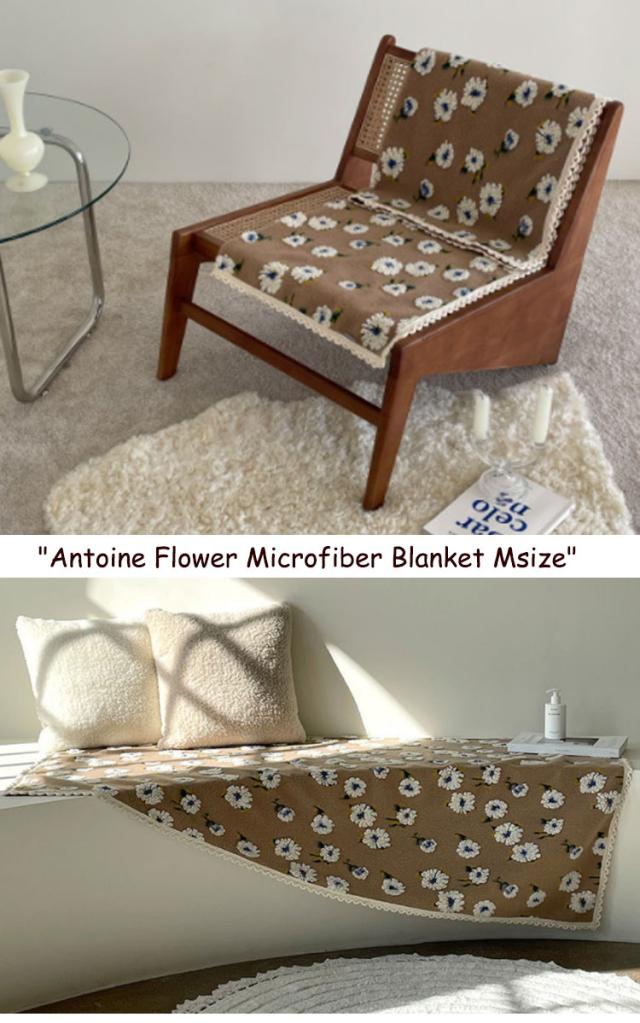 人気トレンド ペーパーガーデン ブランケット Paper Garden Antoine Flower Microfiber Blanket Msize 韓国雑貨 おしゃれ Acc ランキング受賞