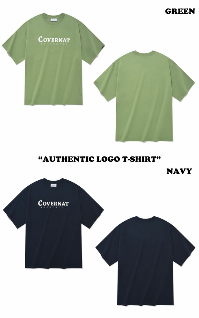 カバーナット 半袖 Tシャツ COVERNAT AUTHENTIC LOGO T-SHIRT