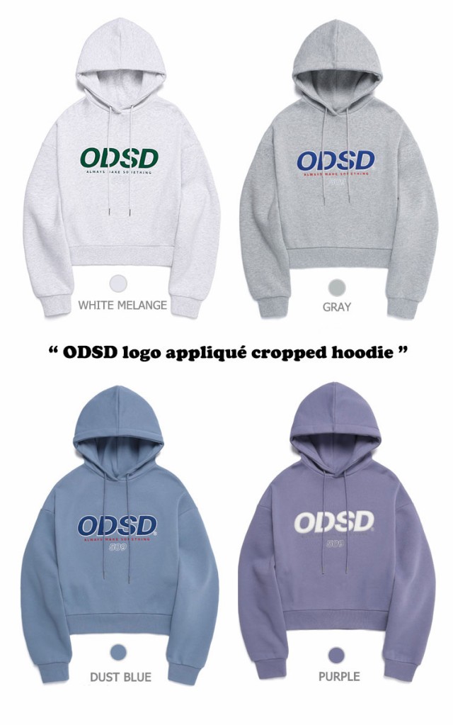 オッドスタジオ パーカー ODD STUDIO 正規販売店 ODSD Logo Aapplique