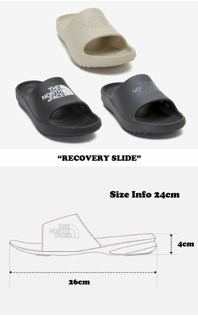 ノースフェイス サンダル THE NORTH FACE RECOVERY SLIDE リカバリー