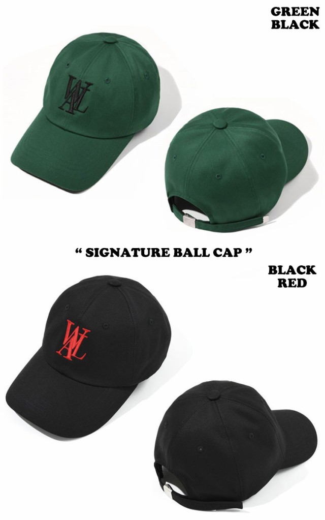 ウアロン キャップ WOOALONG SIGNATURE BALL CAP シグネチャー ボール