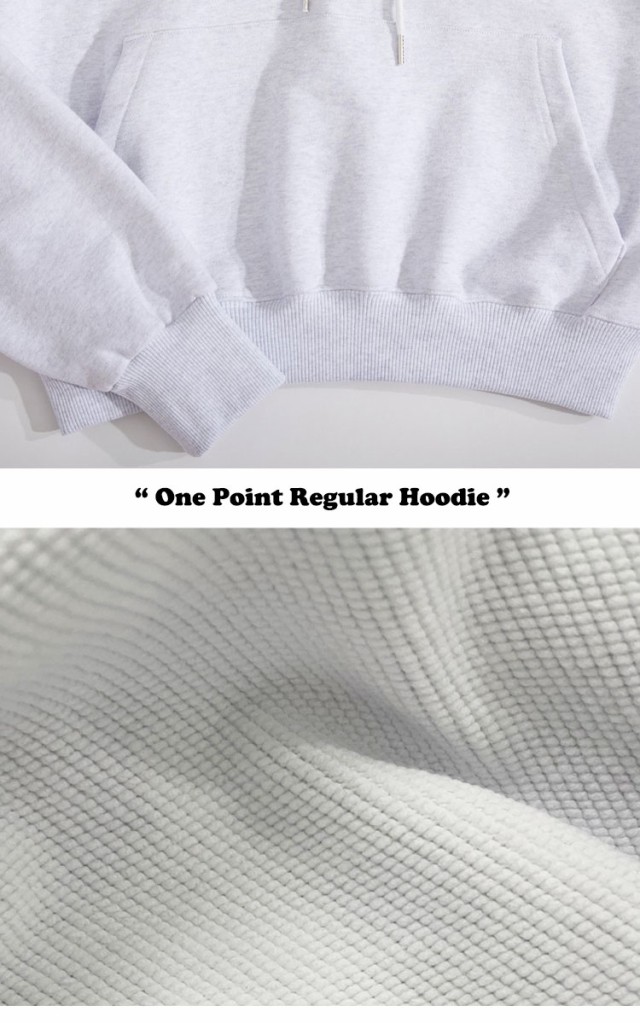 ムアムア パーカー muahmuah ムーアムーア One Point Regular Hoodie