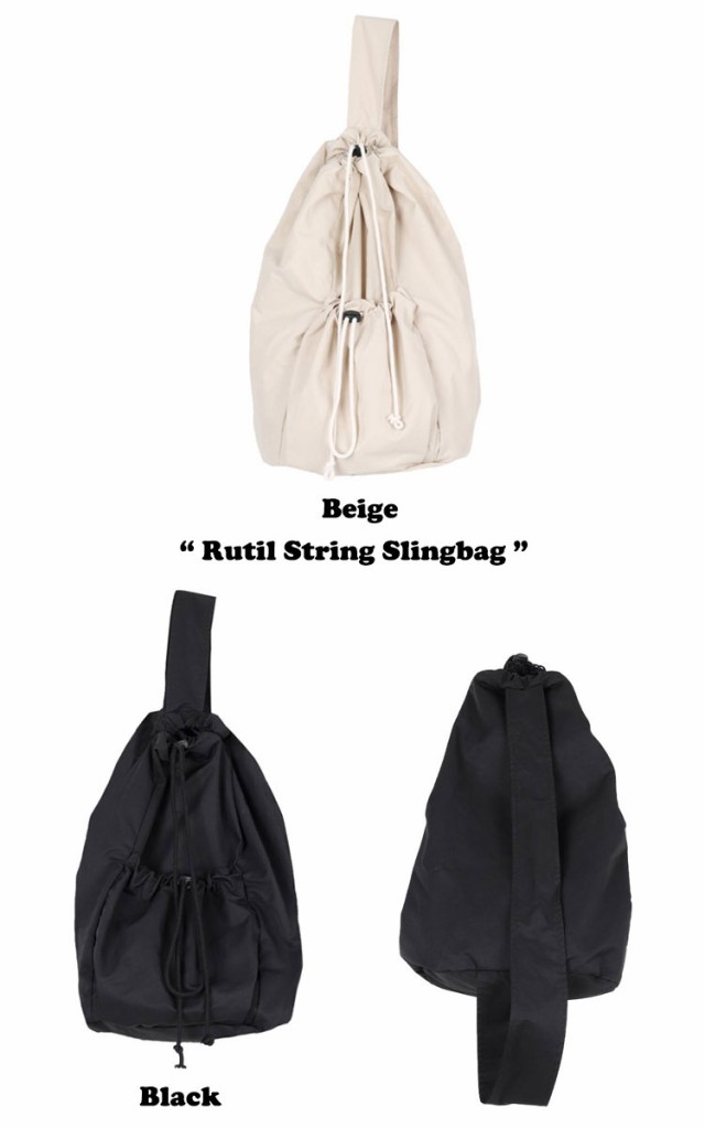 サティーズ ボディバッグ SATIIIZ 正規販売店 Rutil String Slingbag