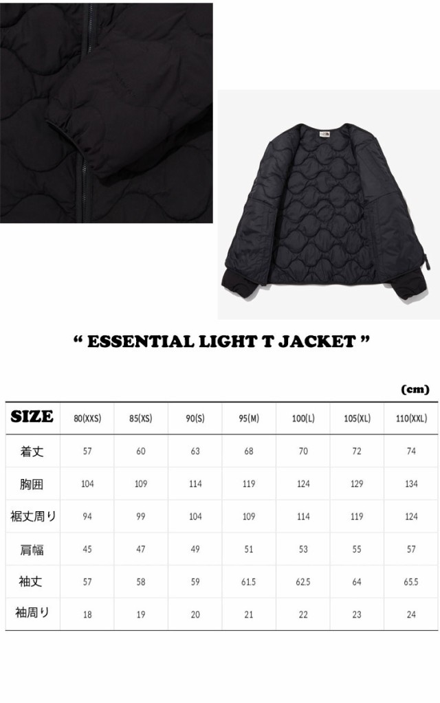 ノースフェイス 韓国 ジャケット THE NORTH FACE ESSENTIAL LIGHT T ...