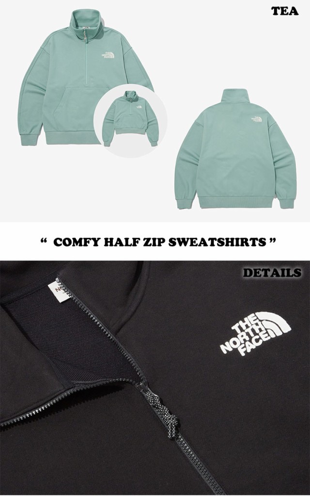 ノースフェイス 韓国 トレーナー THE NORTH FACE COMFY HALF ZIP