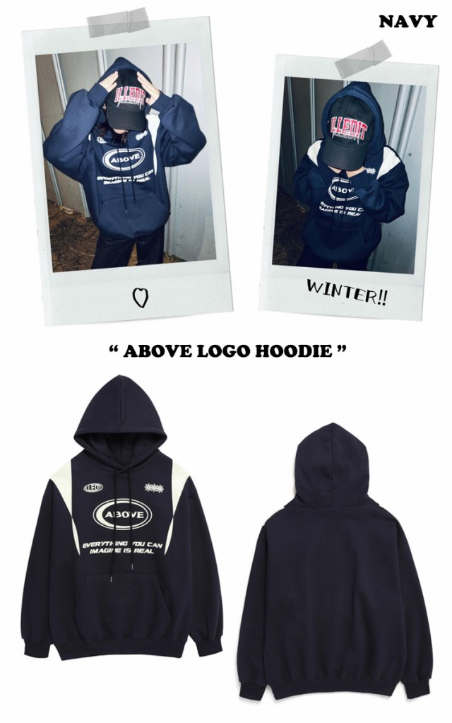 イレディット パーカー ILLEDIT 正規販売店 ABOVE LOGO HOODIE