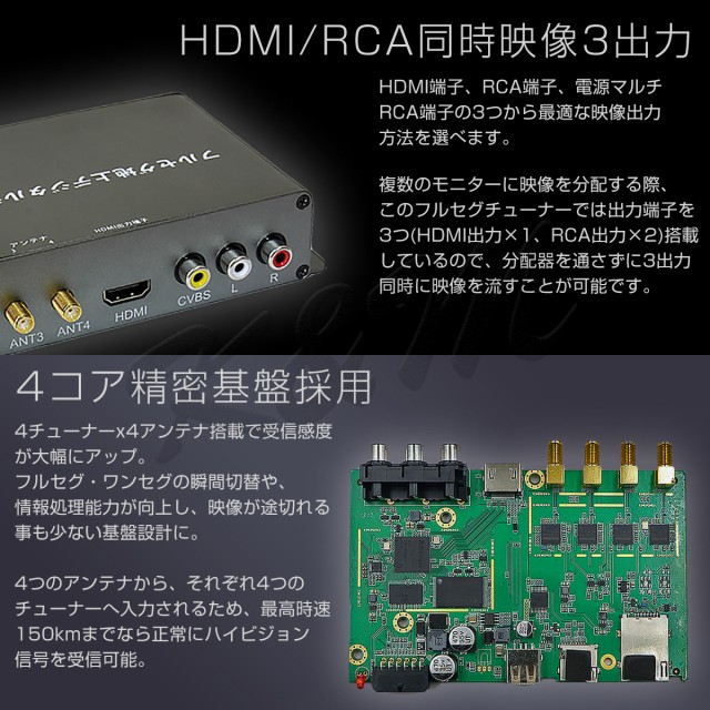 在庫あ即納 CITROEN BX/AX 地デジチューナー カーナビ ワンセグ フルセグ HDMI 4x4 高性能 4チューナー 4アンテナ miniB-CASカード付き 1年保証の通販はau PAY マーケット - ＫＭサービス｜商品ロットナンバー：47452 人気SALE大人気