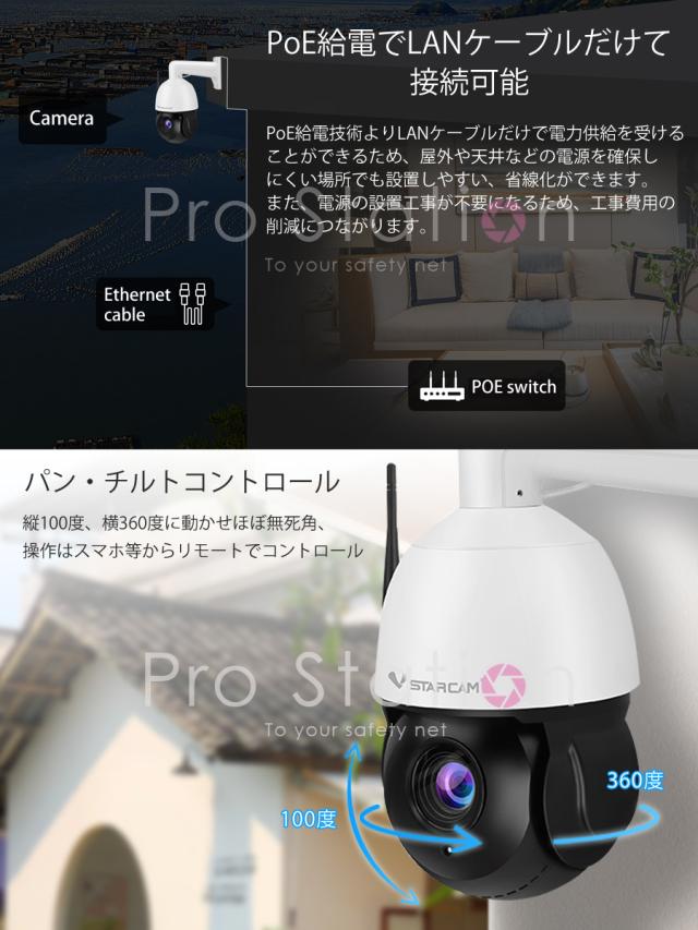 wifi対応の防犯カメラ