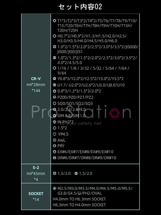 精密ドライバー