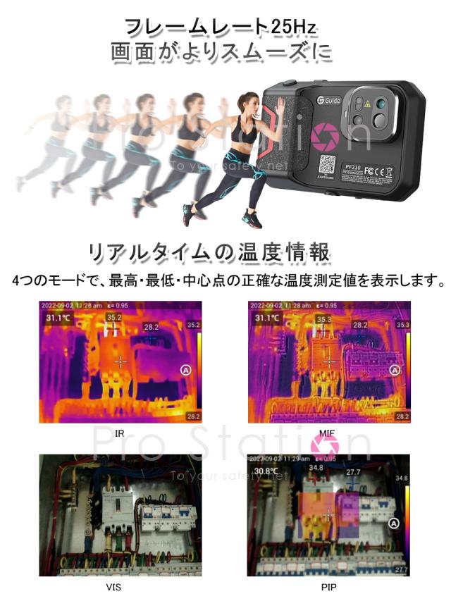 サーモグラフィカメラ