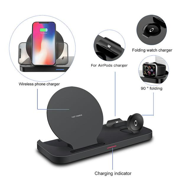 Qiワイヤレス充電スタンド