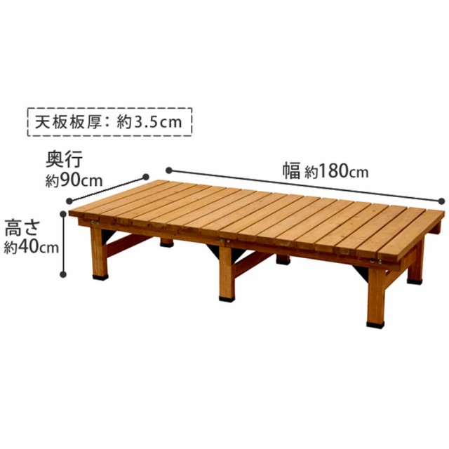 豊富な通販 デッキ縁台 【送料無料 ウッドデッキ風 簡単 縁側 本格的 DIY 木製 天然木 庭 ベランダ マンション おしゃれ 送料無料の通販はau PAY マーケット - アンココン‾UNCOCON‾ 定番人気安い