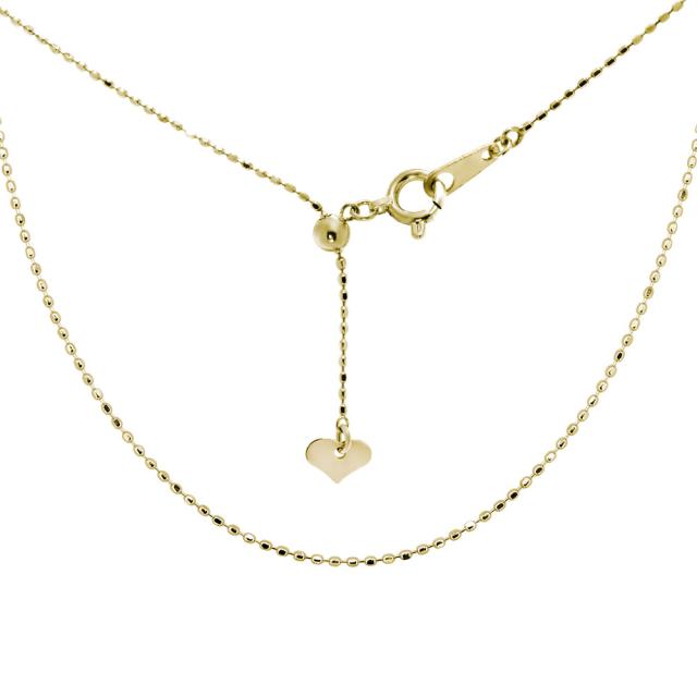 カットボールチェーン K18 18金