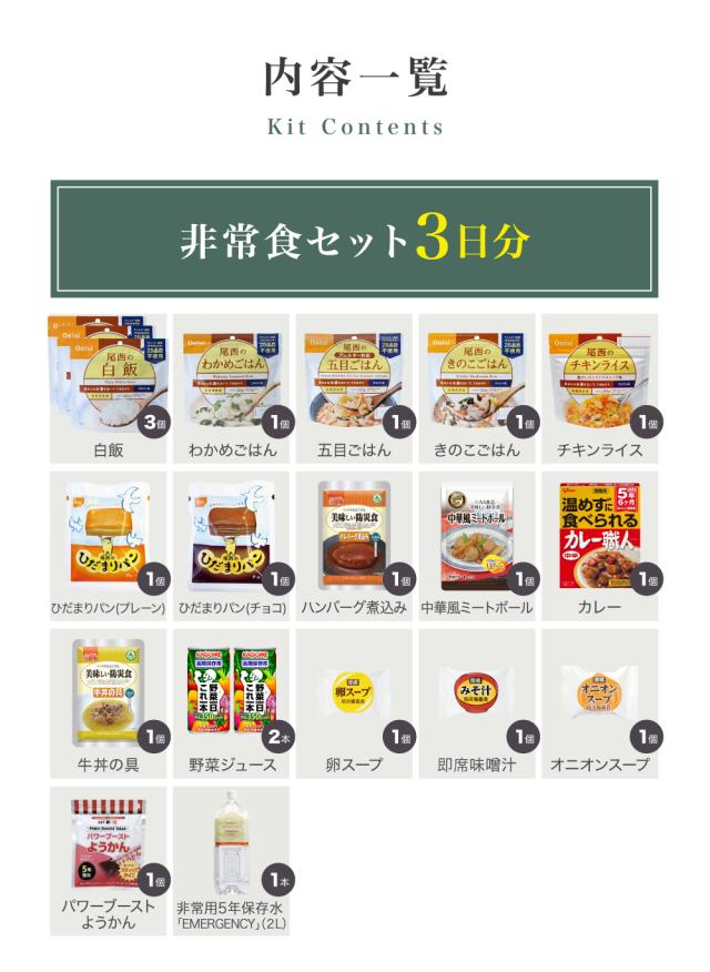 非常食セット