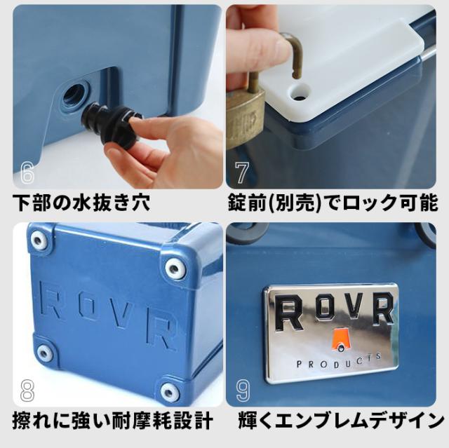 クーラーボックス ローバープロダクツ ROVR PRODUCTS IC35 35QT 33.1L 大型 部活 大容量 軽量 コンパクト 保冷力 釣り おしゃれ アウトドア レジャー キャンプ お花見 シンプル 部活 海【正規品★12時迄のご注文は当日発送★送料無料】