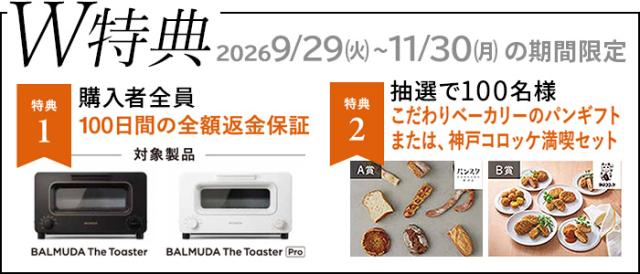 正規品☆無料ラッピング☆100日間全額返金保証 バルミューダ ザ