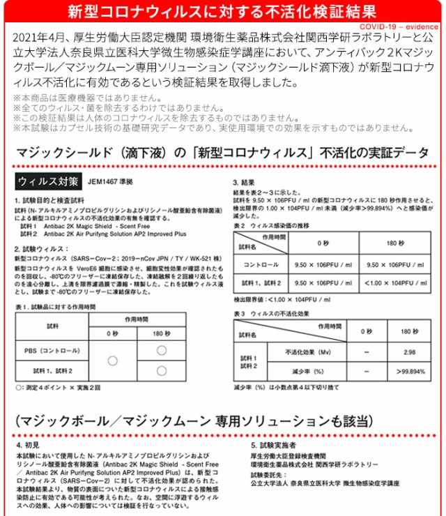 空気清浄機　マーケット　2K　ホワイト　PAY　anti　Air　au　アンティバック　White　bac　マジックボール　plywood　PAY　今だけ豪華特典／　MAGIC　タバの通販はau　MB-29JP　正規店　BALL　エアー　マーケット－通販サイト