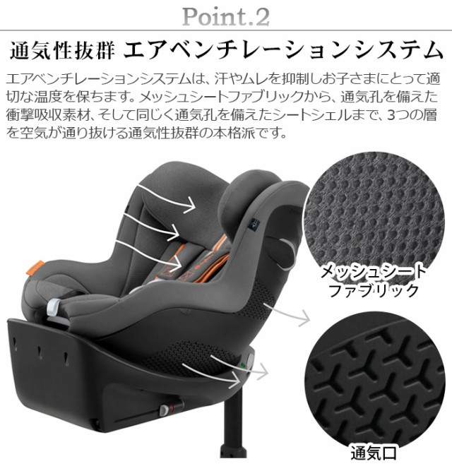 正規品 3年保証 サイベックス シローナ チャイルドシート 新生児 cybex