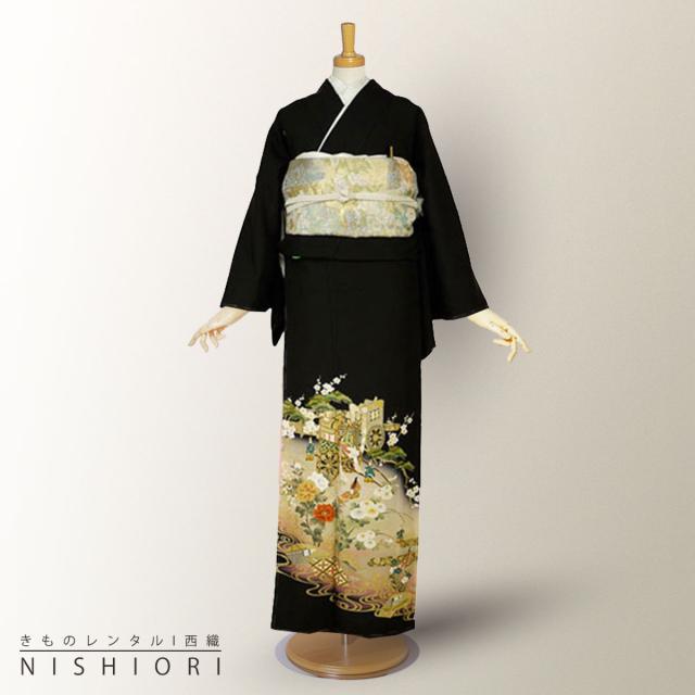 レンタル 留袖 Lサイズ 結婚式にぴったり♪ 往復送料無料 貸衣装
