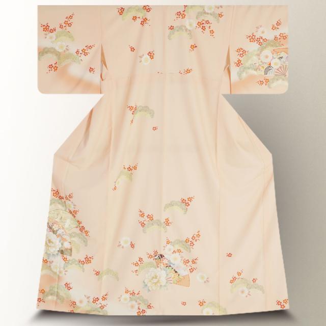 訪問着 レンタル 着物 貸衣装 フルセット 乙葉 ブランド ベージュ