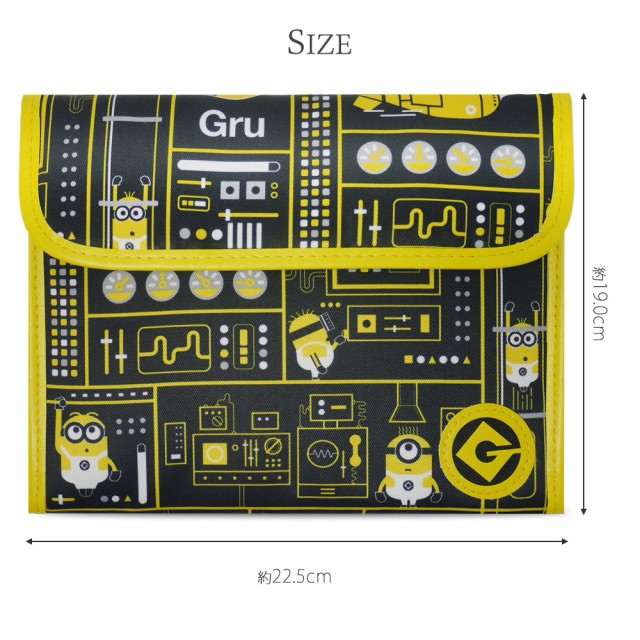 送料無料／ MINION ミニオン マルチケース 母子手帳 カード 通帳ケース