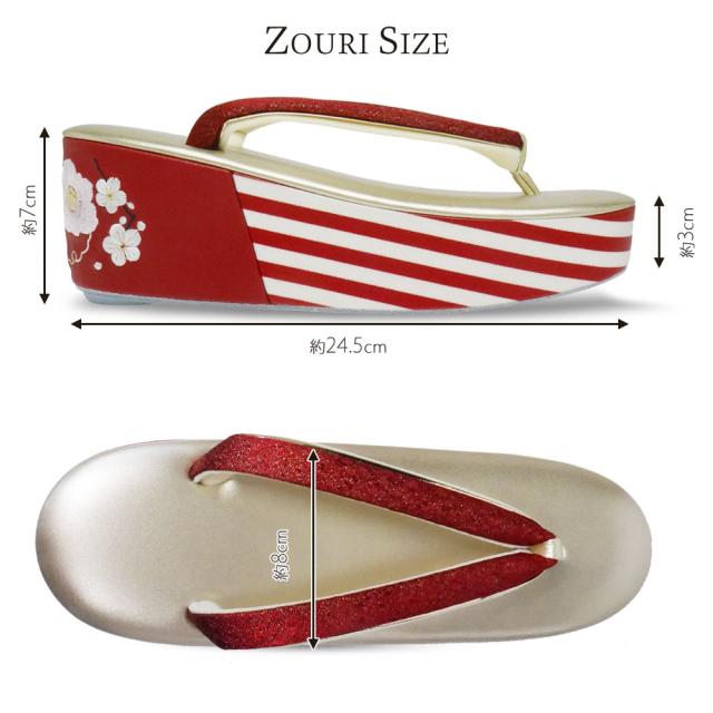 ＼送料無料／ 振袖 岩佐謹製 草履 バッグ セット 2色 成人式 24.5cm 日本製 黒 赤 振袖 結婚式 着物 和装 訪問着