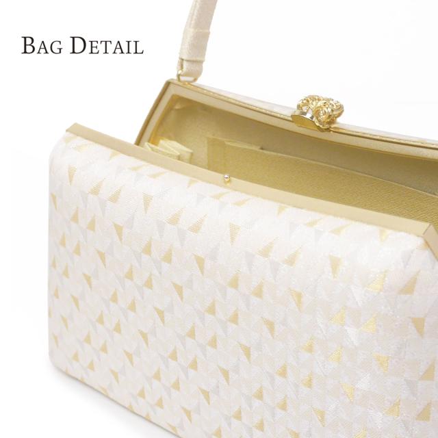 白梅謹製 ブランド 草履 バッグ セット フォーマル 礼装用 3枚芯 選べる2色 シルバー ゴールド 金銀 オーロラ生地 ウロコ フリーサイズ やや大きめ Lサイズ 24.5cm【訪問着 留袖 結婚式 卒業式 入学式 付下げ おしゃれ着】レディース バック 草履バッグ 日本製