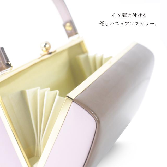 振袖用 日本製 草履バッグ セット 高級 エナメル 選べる 4色 振袖 袴 ニュアンスカラー くすみカラー 上品系 フリーサイズ／24.5cm やや大きめ 3枚芯 京都老舗メーカー 7.5cm 厚底ヒール草履 成人式 前撮り 卒業式 入学式 フォーマル