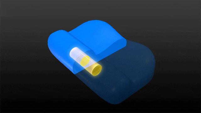 首部分の芯イメージCG