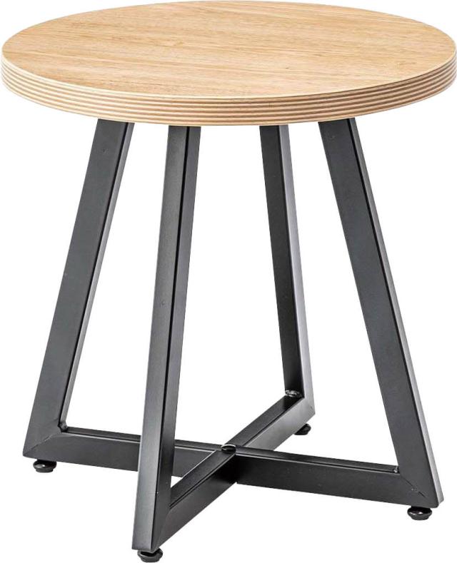 ラウンドサイドテーブルSサイズナチュラル