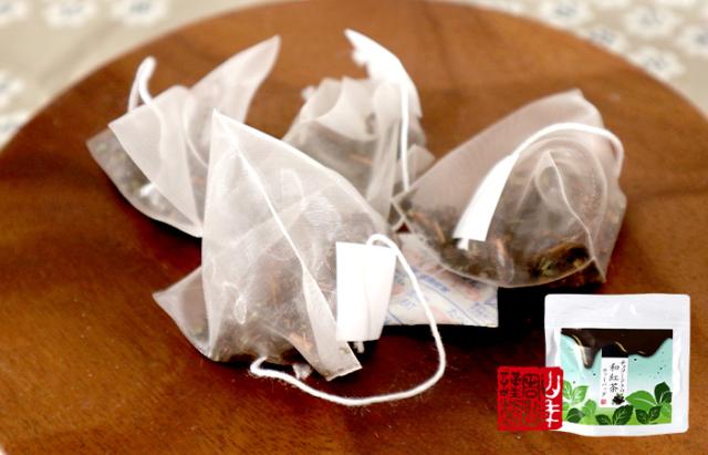 チョコミントの和紅茶