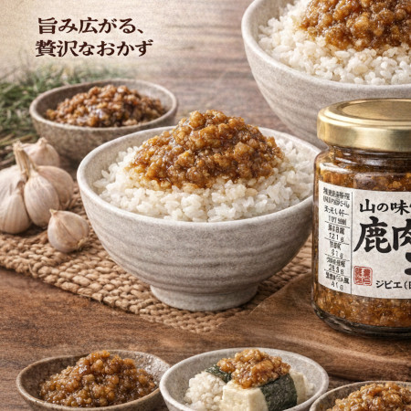 山幸彦 鹿肉みそ味噌