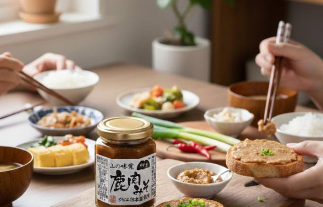 山幸彦 鹿肉みそ味噌