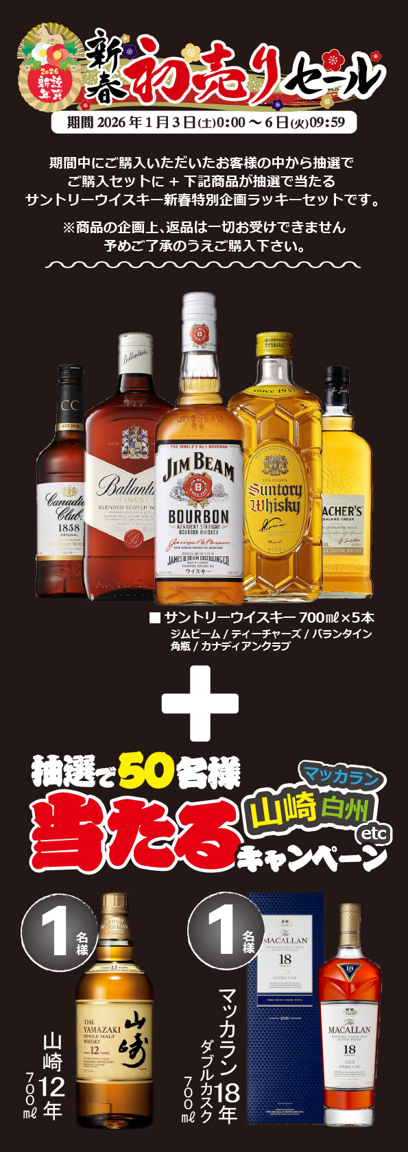 ウイスキーラッキーセット